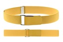 Детский брючный ремень на липучке, желтый