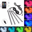 CORREAS DIODO LUMINOSO LED - LEDY USB INTERIOR AUTO CINTA CABINAS COCHE ILUMINACIÓN LEDOWE 