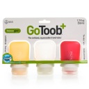 3 дорожных флакона по 53 мл для крема Humangear GoToob+S