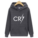 Cristiano Ronaldo Hoodie CR7 Print Streetwear Foot Zapięcie brak