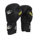 Боксерские перчатки StormCloud Boxing Pro, черные, 14 унций