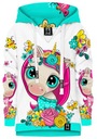 Mikina s kapucňou Cute Unicorn 146 DRES