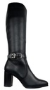 БОТИНКИ ЖЕНСКИЕ SERGIO LEONE KZ 103 черные из искусственной кожи, размер 37