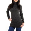 ЖЕНСКИЙ ДЛИННЫЙ ТЕПЛЫЙ СВИТЕР ДЛЯ ГОЛЬФА, ГРАФИТ L XL