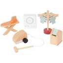 Деревянные аксессуары для кукольного домика Доска для стирки гладильная доска Mini Matters