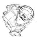 Корпус динамика RH Sea Doo GTR RXP GTI WAKE