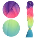 СИНТЕТИЧЕСКИЕ волосы для наращивания косичек в стиле омбре.