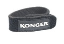 Konger Неопрен на липучке Черный 25см/2,5см