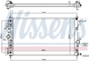 CHLODNICA, SISTEMA DE REFRIGERACIÓN DEL MOTOR NISSENS 606049 