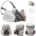 ПОЛУМАСКА PAINT MASK 6200 ПОЛНАЯ ПРОТИВОПЫЛЕВАЯ L + ФИЛЬТРЫ 3M