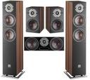 DALI OBERON WALNUT KINO 5.0 S DENON AVR-X1700H DAB = VAŠA RELAXAČNÁ ZÓNA Priemer subwoofera 180 mm