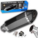 SILENCIEUX MOTOCYCLETTE SPORTIF GRAVE DB KILLER CARBONE UNIVERSEL MOTOSphoto 13