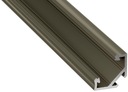 Алюминиевый профиль для светодиодной ленты C 2M inox