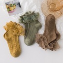 5-baliace ponožky dievčenské s volánikom, plisované, dvojité, čipkované Hmotnosť (s balením) 1.02 kg