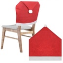 Чехлы на стулья Шляпа Санты Рождественский декор спинки Чехлы