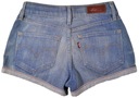 LEVI'S šortky JEANS blue SHORT _ W25 Pohlavie Výrobok pre ženy