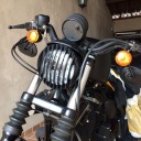 XL883 XL1200 2004-2014 АЛЮМІНІЄВА ЗАХИСТ КРИШКИ ФАРИ  фото 6