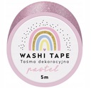 ДЕКОРАТИВНАЯ ЛЕНТА WASHI GLITTER 15мм Х 5м ЗОЛОТАЯ