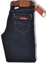 SPODNIE MĘSKIE JEANS JEANSY GRANAT W50 134-138 CM Zapięcie zamek