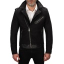 М15501 гл. ЭЛЕГАНТНАЯ МУЖСКАЯ КУРТКА-РУБАШКА НА МОЛНИИ XL