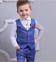 chlapčenský oblek vizitkový komplet elegantný VESTA BIELA KOŠEĽA 110 EAN (GTIN) 5904165146519