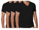4шт NOTTINGHAM мужская майка черная с V-образным вырезом L