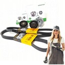 ROLKA NAPINACZ PASEK WIELOROWKOWY ZESTAW BMW E87 118 120d