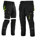 РАБОЧИЕ БРЮКИ Strong ZEUS 2в1, СОЕДИНЯЮЩИЕ НОГИ, Светоотражающие