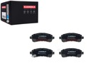 ТОРМОЗНЫЕ КОЛОДКИ MAZDA 2 07-15 ПЕРЕДНИЙ КАМОК