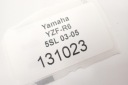 YAMAHA YZF R6 5SL 03-05 QUEUE ARRIÈRE PLASTIQUEphoto 9