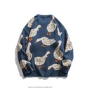 Japonský pletený sveter pre mužov Kreslené zvieratká Duck G EAN (GTIN) 6900536433461