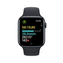 Inteligentné hodinky Apple Watch SE 2023 čierna Komunikácia Bluetooth Wi-Fi