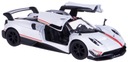2016 PAGANI HUAYRA BC METAL 1:38 KINSMART БЕЛЫЙ