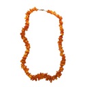 Бусы из янтаря для щитовидной железы, 45 см.