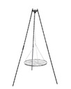 GRILL TRÓJNÓG OGRODOWY 190 CM +RUSZT 60 CHROMOWANY