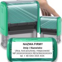 TRODAT 8912 ШТАМП ДЛЯ ДИЗАЙНА КОРПОРАТИВНОГО ЛИЧНОГО ОФИСА 6 СТРОК + ЛАСТИК