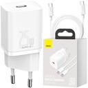 ЗАРЯДНОЕ УСТРОЙСТВО BASEUS USB-C PD POWER QC 25 Вт + КАБЕЛЬ ТИПА C 3A