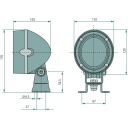 PHARE TRAVAILLÉ (H3/HALOGEN, 12/24V, 35/70W 2000MMX170MMX103MM) CONVIENT Dphoto 10