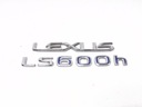 LEXUS LS IV LS600H EMBLEMA INSCRIPCIÓN DE TAPA PARTE TRASERA 