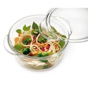 SIMAX КРУГЛЫЙ СТЕКЛЯННЫЙ КАСТРОУСТОЙЧИВЫЙ СОсуд С КРЫШКОЙ 1,8 Л (1,5+0,3)