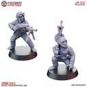 LMG Советский десантник x2 Миниатюры Кёсюнеко