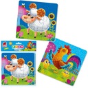 ПАЗЛ ИЗ МЯГКОЙ ПЕНЫ 2В1 ОВЦА ПЕТУХ РОТЕР КАФЕР