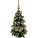 Choinka USTROJONA piękna Artystyc wykonanie+LAMPKI