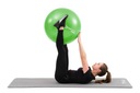 Мяч для фитнес-гимнастики с насосом, 65 см.