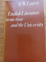 Английская литература в наше время и Ф.Р. Ливис