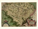 Карта ЧЕХИЯ 60x80см 1592 г. М29