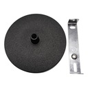 Podsufitka do lampy wiszącej CZARNA matowa fi 100