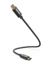 КАБЕЛЬ ЗАРЯДКИ/ПЕРЕДАЧИ USB-C - USB-C 0,2 м HAMA