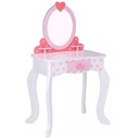 TOOKY TOY Drevený toaletný stolík ružový so stoličkou Značka Tooky Toy