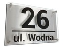 NUMER DOMU Tabliczka Adresowa na DOM Aluminium 3D